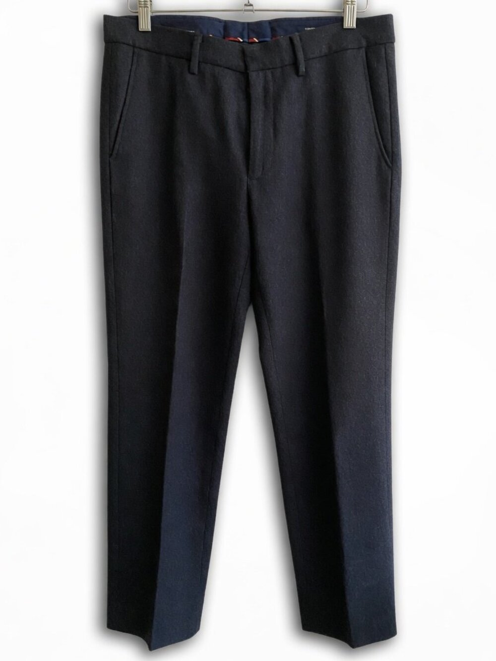 J Crew Wool Bedford 32/30 Charcoal Wool Dress Pants Mens